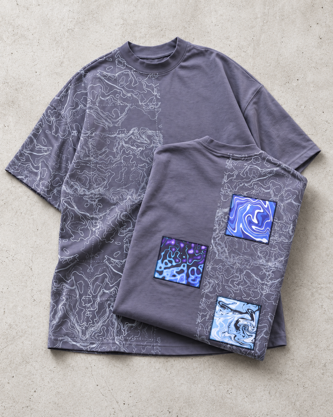 Swirl - Oversize Motive Shirt