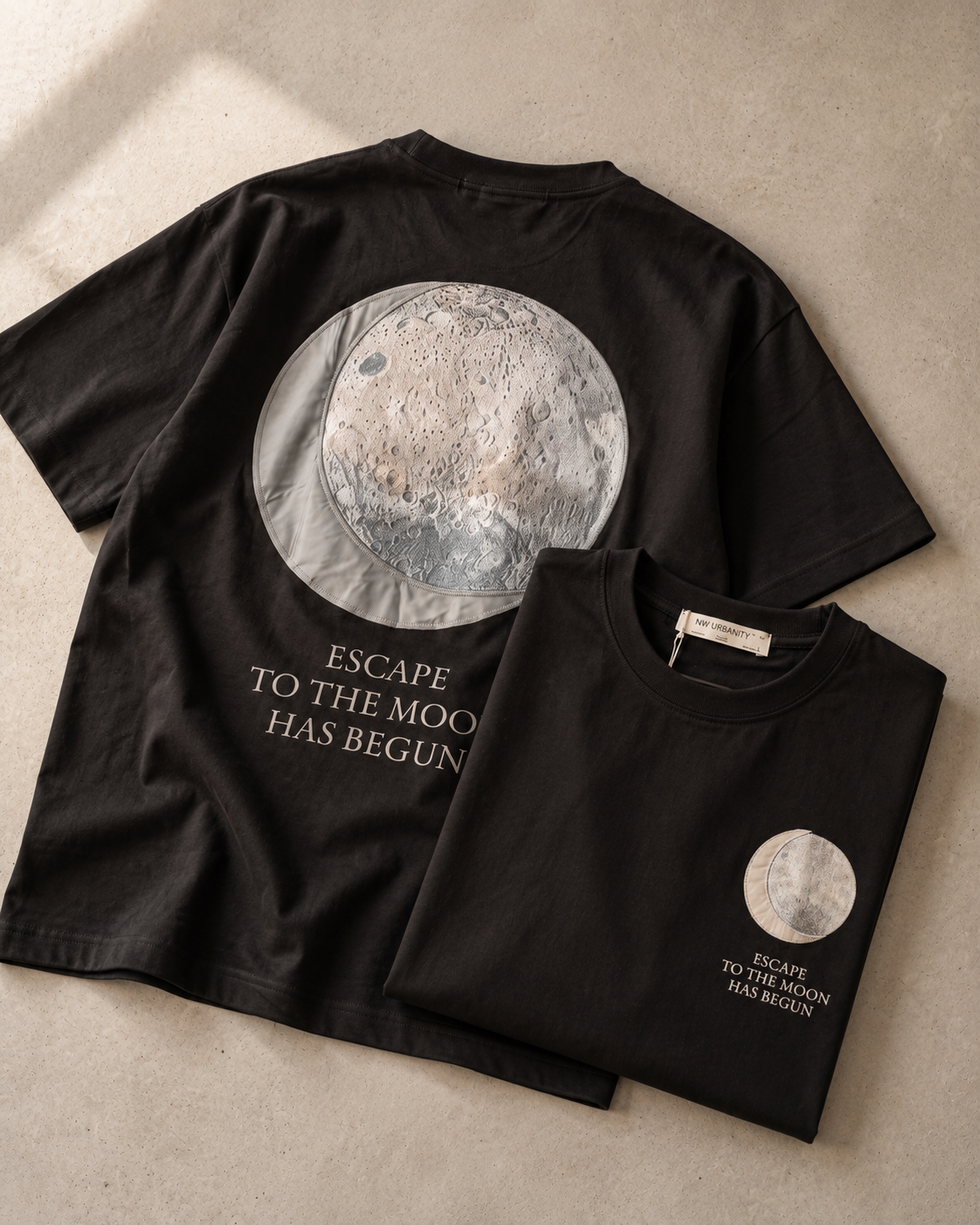 Moon - Oversize Graphic Shirt