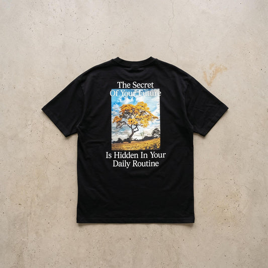 Future - Oversize Statement Shirt Black