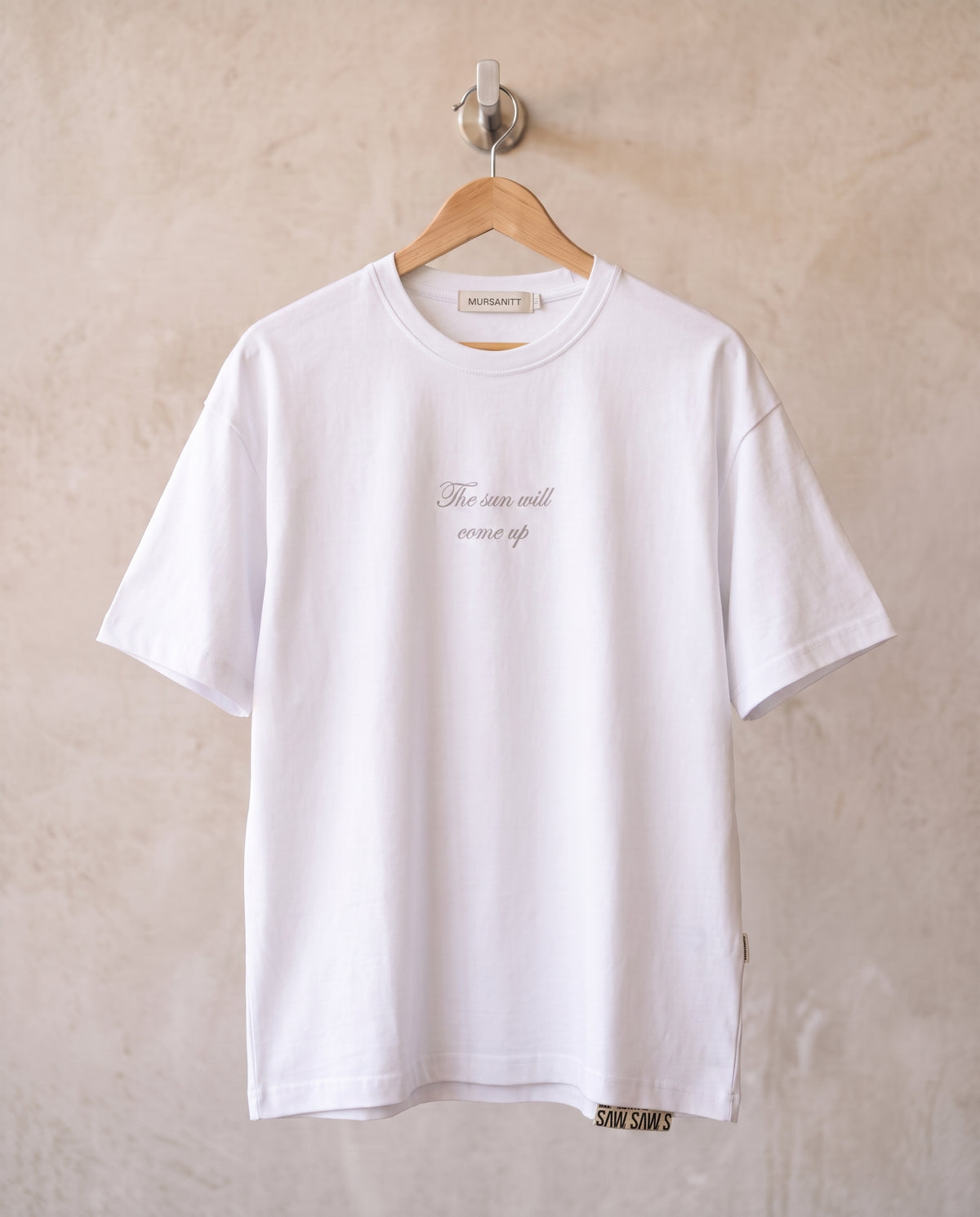 Letters - Oversize Statement Shirt White