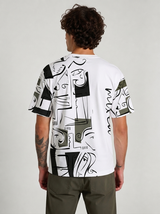 Mixed - Oversize Graphic Shirt