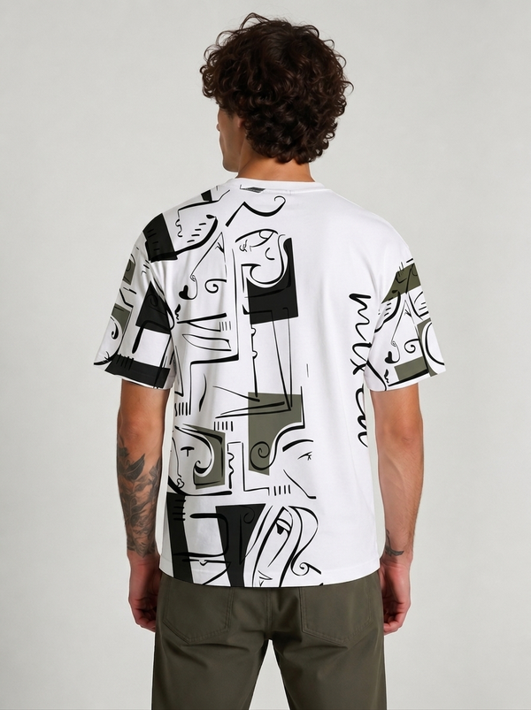 Mixed - Oversize Graphic Shirt