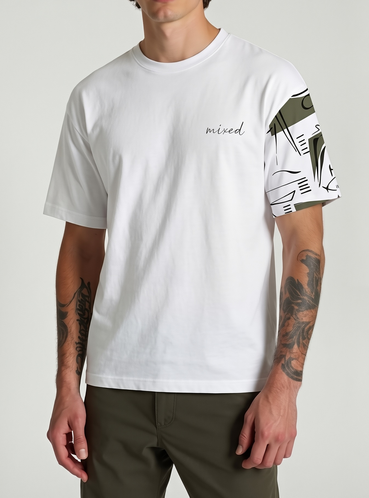 Mixed - Oversize Graphic Shirt