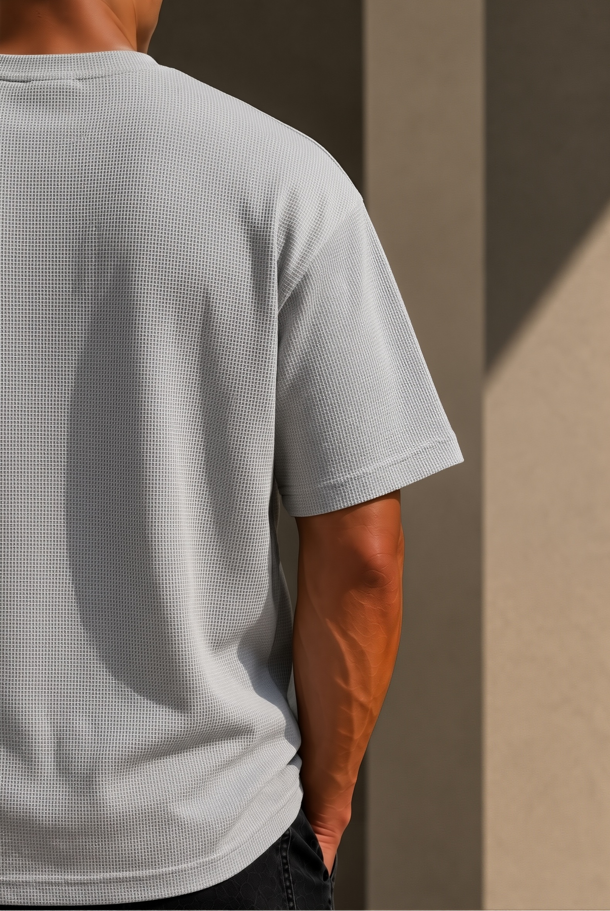 Essential Ripped - Regular Shirt Grey