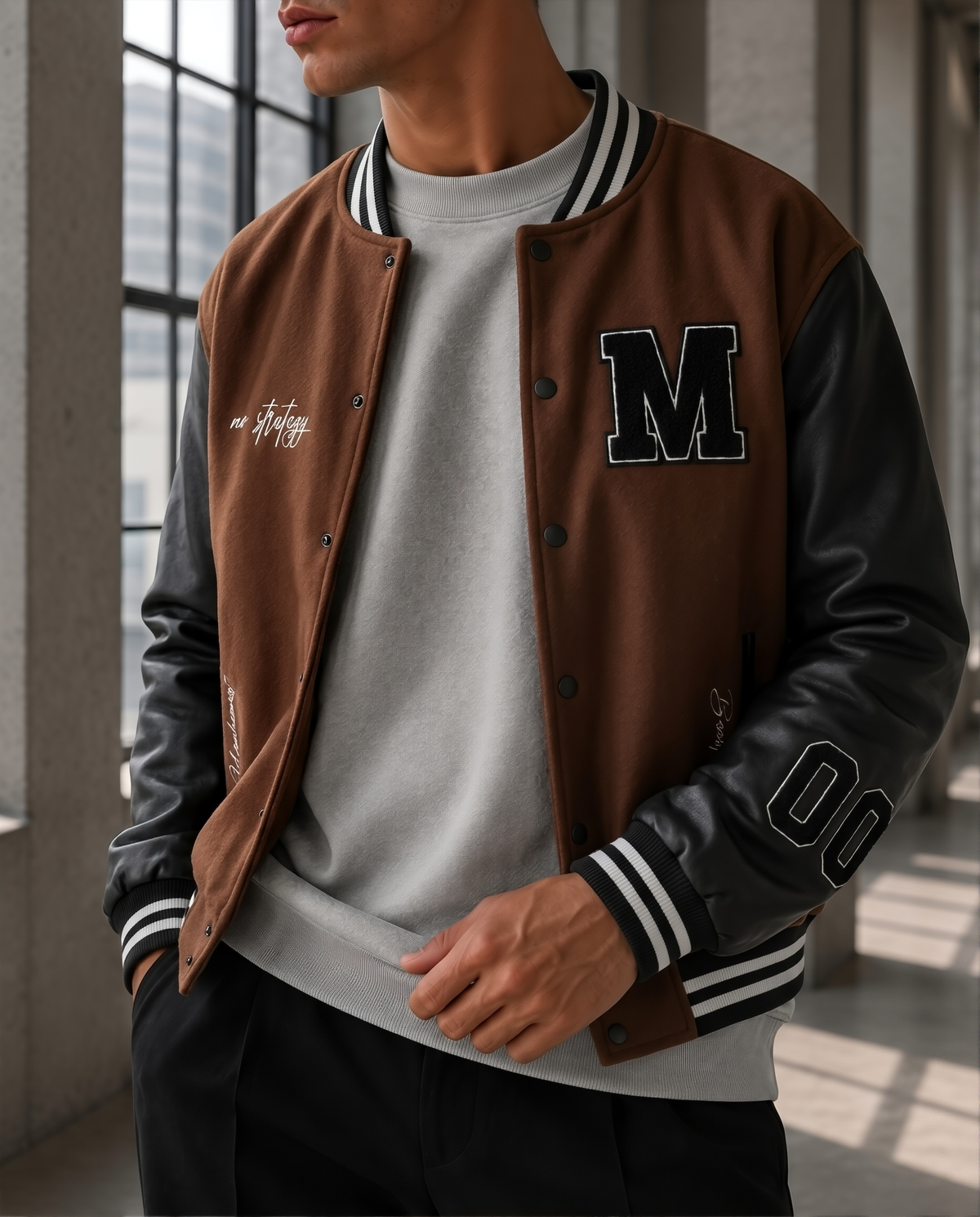 Wild Hunt - College Jacke Brown
