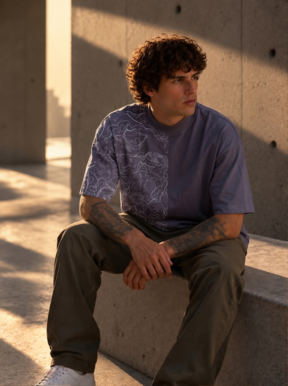 Swirl - Oversize Motive Shirt