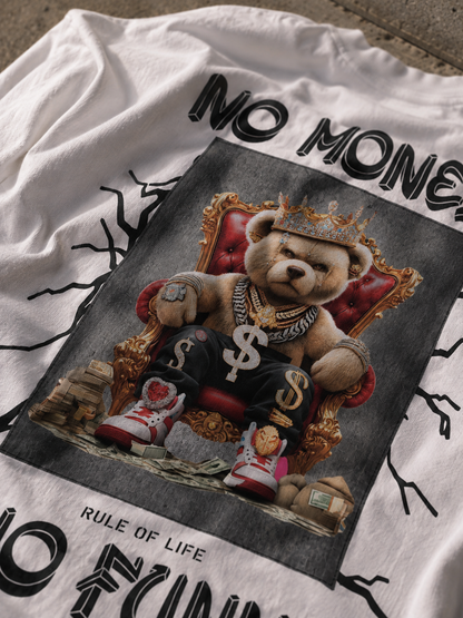 No Money - Oversize Graphic Shirt