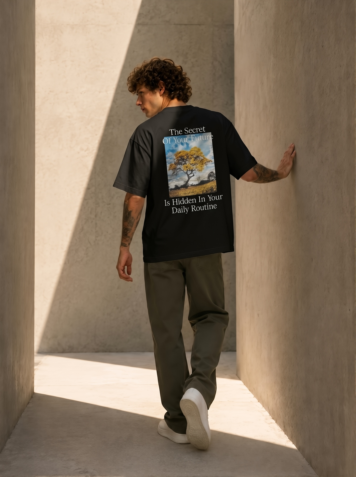 Future - Oversize Statement Shirt Black