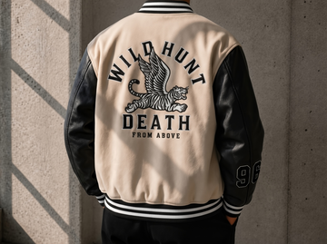 Wild Hunt - College Jacke Cream