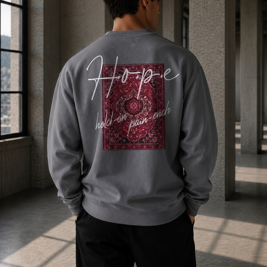 Hope - Clear Grey Sweater