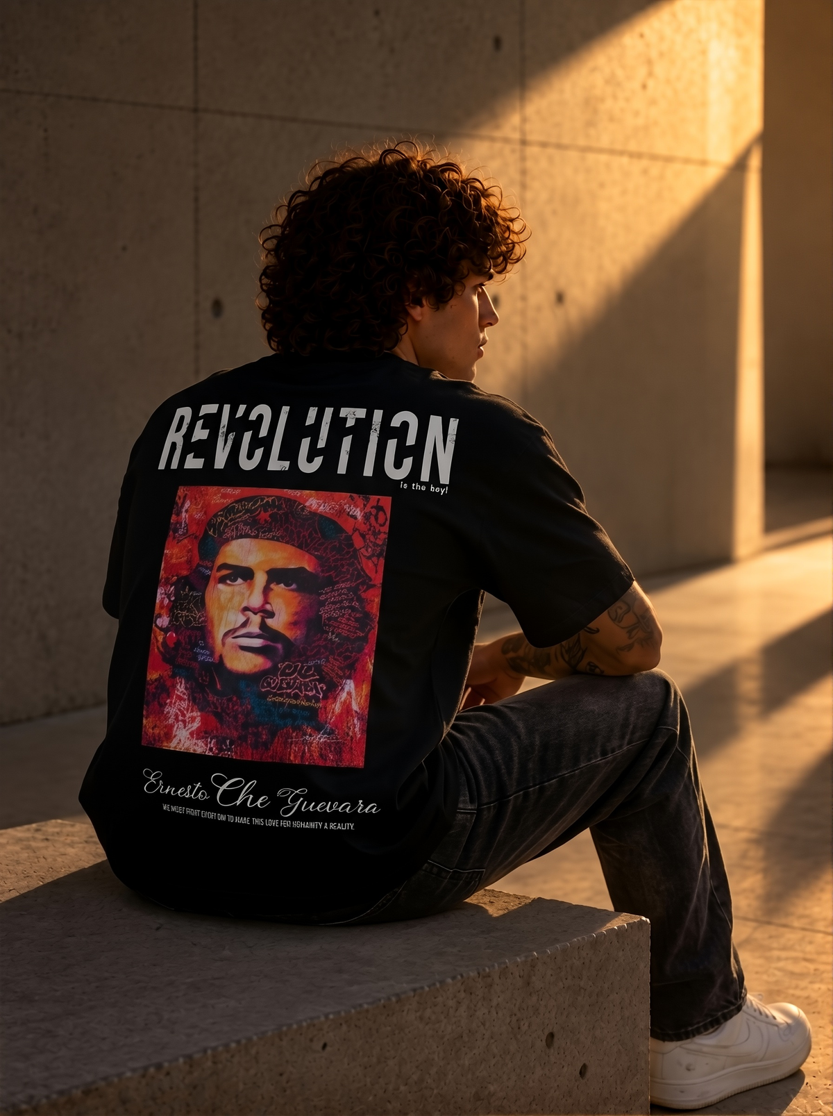 Revolution - Oversize Statement Shirt