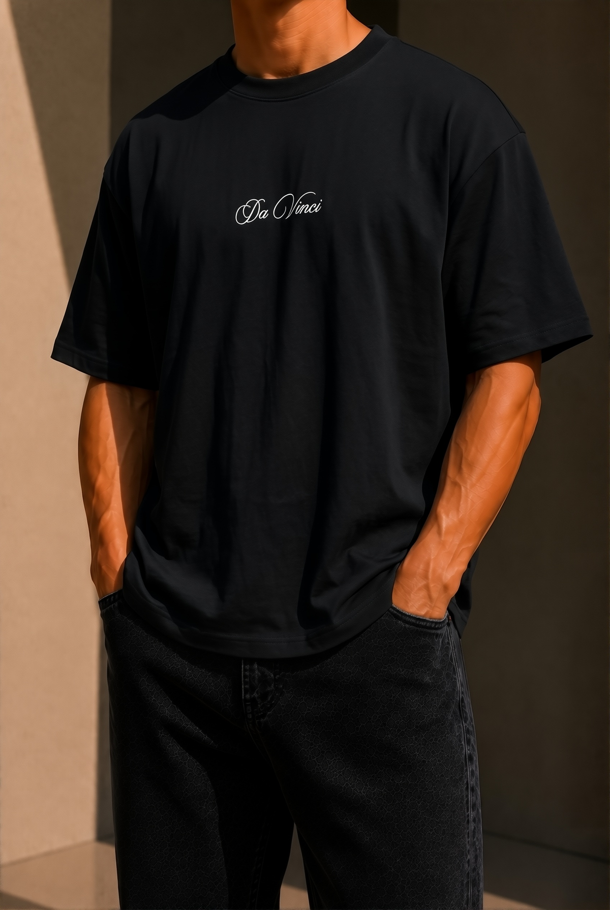 Da vinci - Oversize Motive Shirt