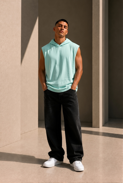 Ocean - Clean Tanktop mit Kapuze