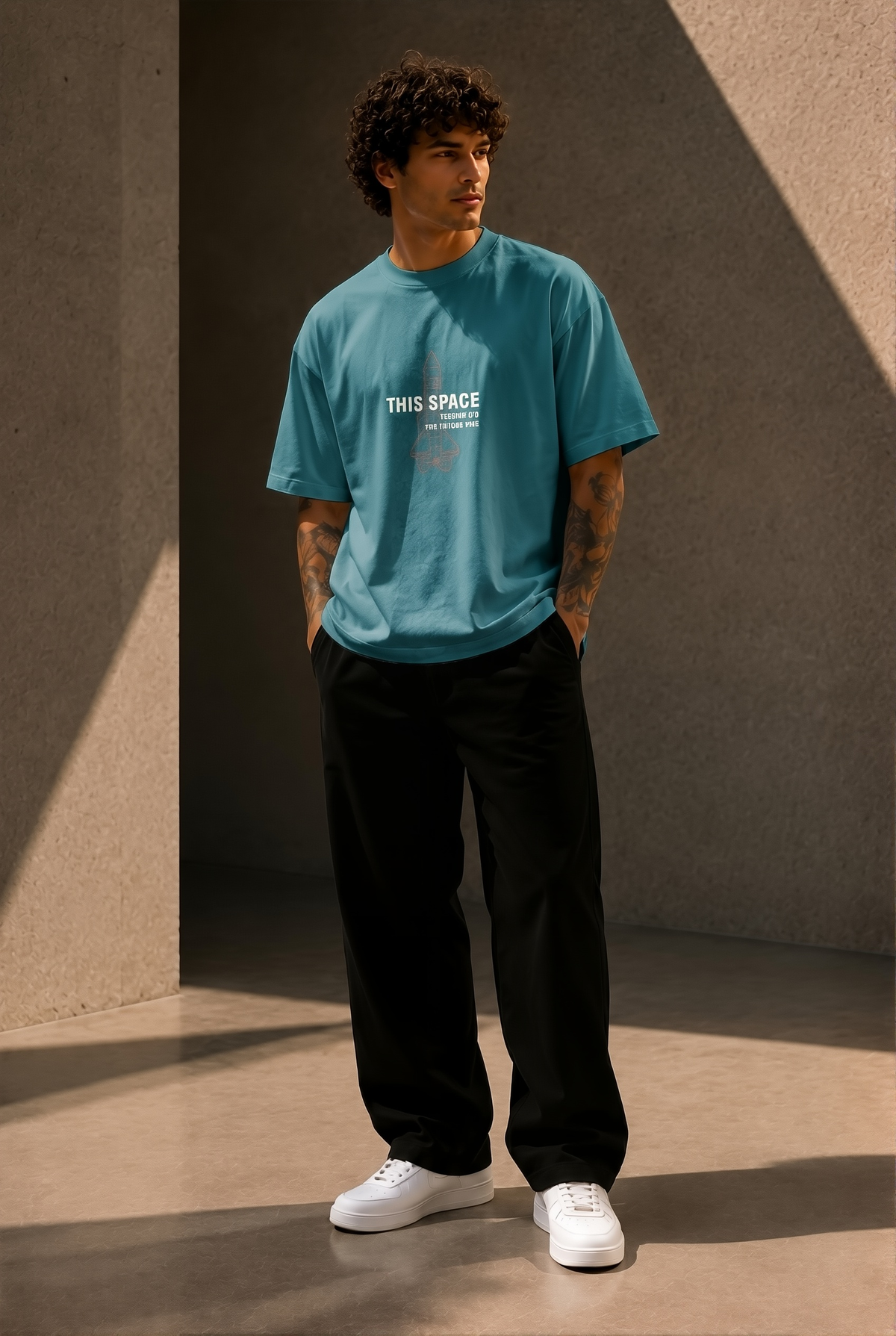 This Space - Oversize Graphic Shirt